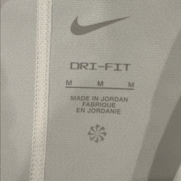Nike Dri-Fit White Racerback Tank Women's Size M - Picture 5 of 5